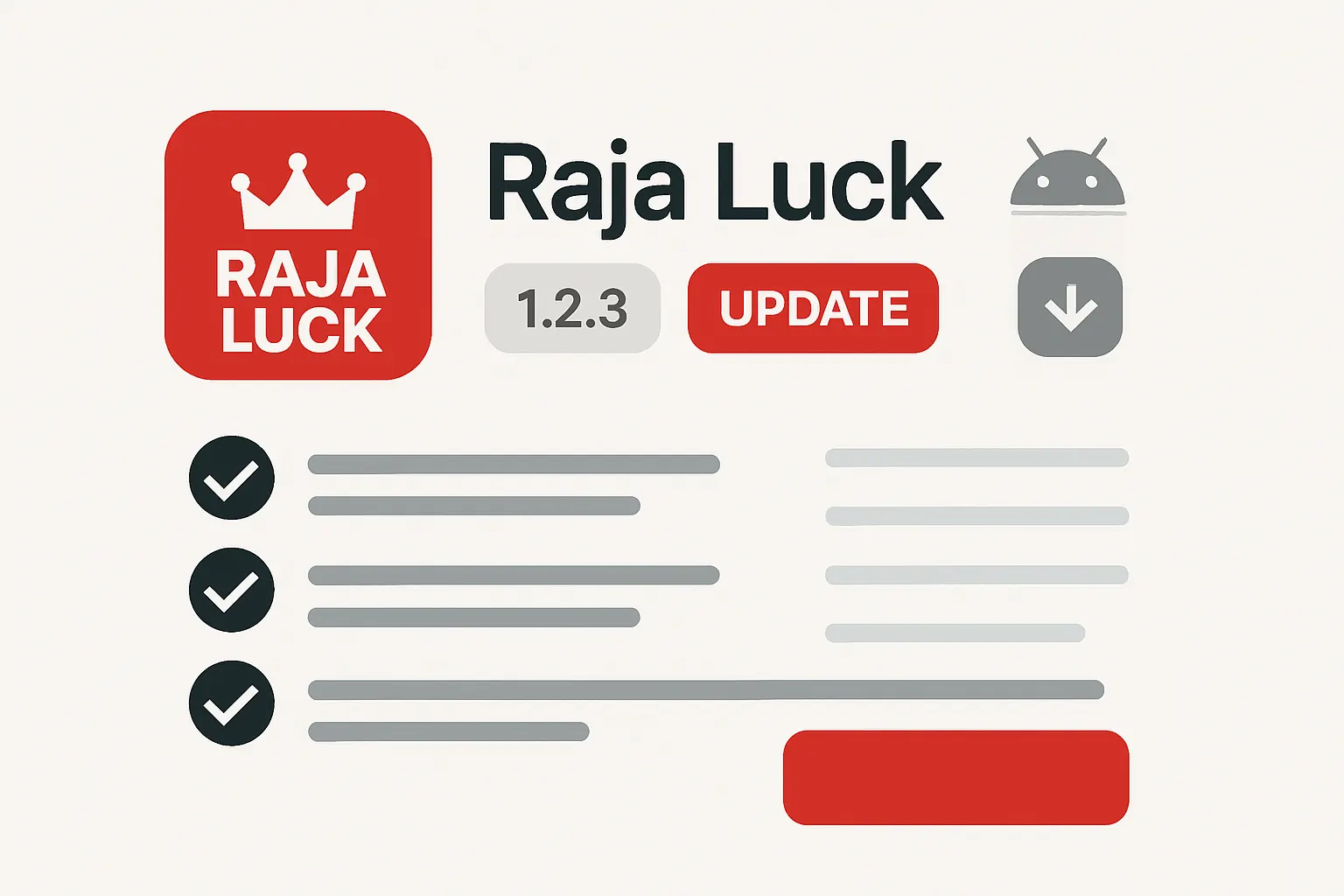 Raja Luck version details